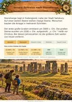 Vorschau - Anderer Materialtyp - Lernheft Stonehenge – Die rätselhaften Steinkreise Geschichte Sachunterricht - Seite 1