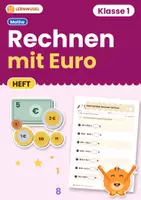 Vorschau - Arbeitsblätter - Rechnen mit Euro – Übungsheft Klasse 1 | 19 Arbeitsblätter - Deckblatt