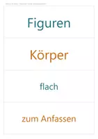 Vorschau - Arbeitsblätter - Geometrie Tafelbild & Präsentation Klasse 1/2 – ebene Figuren und Körper: Quadrat, Dreieck, Würfel, Kugel | PowerPoint + PDF - Seite 2