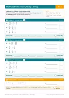 Vorschau - Spiele - Bruch-Codeknacker – Klammern, Punkt vor Strich und Division | 6. Schulstufe - Seite 2