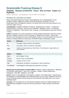 Vorschau - Arbeitsblätter - Satzglieder, Haupt- und Nebensätze, Tempus, Aktiv und Passiv, Subjekt- und Objektsätze Vorgangspassiv, Zustandspassiv und Gliedsätze sicher unterscheiden Klasse 6 - Seite 1