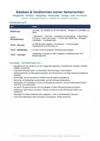 Vorschau - Arbeitsblätter - Satzglieder, Attribute, Nebensätze, Tempus & Passiv Kompaktwissen und Lösungen Klasse 6 - Seite 1