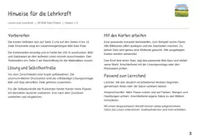 Vorschau - Stationenlernen - Die vier Jahreszeiten Erste Sätze lesen Satz Bild Zuordnung - Seite 2