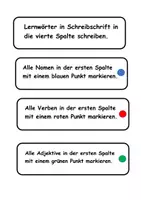 Vorschau - Anderer Materialtyp - Lernwörterfächer ab Klasse 2 - Seite 3