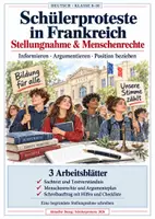 Vorschau - Arbeitsblätter - Essay Schülerproteste in Frankreich (8-10) - Deckblatt