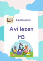 Voorbeeld - leesbundel avi lezen M3 - Voorblad