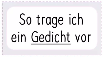 Vorschau - Anderer Materialtyp - Gedicht Kriterien - Seite 1