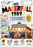 Vorschau - Unterrichtsreihen - Mauerfall 1989 🇩🇪 – Arbeitsblätter & Lösungen | DDR, BRD, Berliner Mauer & Wiedervereinigung, 9. November - Deckblatt