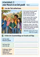 Vorschau - Arbeitsblätter - Die Bibel entdecken | Religion Klasse 4 Arbeitsblätter | Evangelische Religionslehre | 10 Arbeitsblätter als PDF - Seite 3