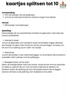 Voorbeeld - Kaartjes splitsen tot 10 - Pagina 2