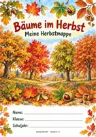 Vorschau - Arbeitsblätter - Bäume im Herbst - Klasse 2-3 - Deckblatt