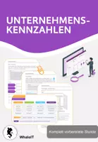 Vorschau - Stundenentwürfe - Unternehmenskennzahlen - Komplett vorbereitete Stunde - BWL - Deckblatt