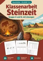 Vorschau - Test - Klassenarbeit Steinzeit, Klasse 5-6 - Deckblatt