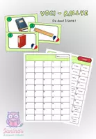 Vorschau - Arbeitsblätter - Materialpaket - Vocabulaire Rallye - dis donc! 5 - Unité 1 - 6 - Seite 1