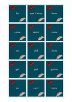 Vorschau - Spiele - 10 Most Common Irregular Verbs Pairs Game WabiSabiTeacher - Seite 3