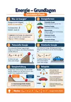 Vorschau - Arbeitsblätter - Energie, Energieerhaltung - Physik Klasse 7-9, Übersicht + Aufgaben - Seite 2