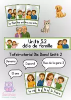Vorschau - Präsentationen/Tafelbilder - Dis donc! 5 - Unité 2 "drôle de famille" - Tafelmaterial - Deckblatt