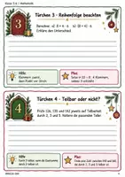 Vorschau - Stundenentwürfe - Mathe-Adventskalender-Challenges | Klasse 5–6 - Seite 3