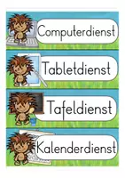 Vorschau - Fördermaterial/Inklusion - Klassendienste Igelklasse - Seite 3