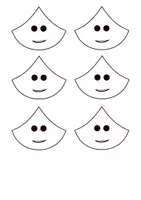 Vorschau - Mal- und Bastelvorlagen - Engel basteln Grundschule | Bastelvorlage zum Ausdrucken | Kunst & Fensterdeko ab Klasse 1 - Seite 3