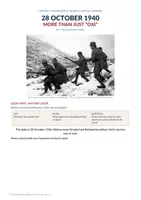 Προεπισκόπηση - Σειρά μαθημάτων - 28 October 1940 – More Than Just “OXI” - Σελίδα 1