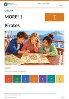 Vorschau - Stundenentwürfe - MORE! 1 Unit 3 (LP 2023) • ENGLIVA WRITE: Pirates – Geführtes Schreiben (Personenbeschreibung) - Deckblatt