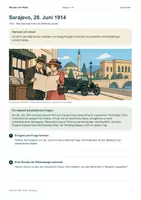 Vorschau - Arbeitsblätter - 1914 – Wie aus einer Krise ein Weltkrieg wurde - Seite 1