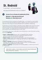 Vorschau - Arbeitsblätter - Unterrichtsmaterial Kurzfilm "St. Android" - Seite 1