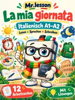 Vorschau - Arbeitsblätter - La mia giornata! A1-A2 Italiano - Deckblatt