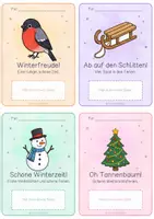 Vorschau - Anderer Materialtyp - Weihnachtsferien | Grußkarten für deine Klasse | Süßigkeiten - Seite 3