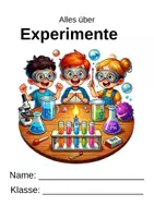 Vorschau - Unterrichtsreihen - Alles ueber Experimente (Klasse 7-8) - Deckblatt