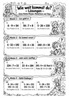 Vorschau - Arbeitsblätter - Mathe-Mission: Fachbegriffe bei Multiplikation und Division - Seite 2