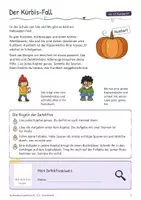 Vorschau - Stundenentwürfe - Halloween-Lesekrimi: Kürbis-Fall | Kl. 2/3 - Seite 3