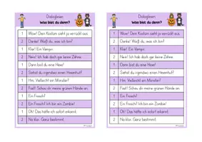 Vorschau - Spiele - Dialoglesen: Halloween / 10 Dialoge - Seite 2