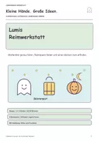 Vorschau - Spiele - Geister-Reimwerkstatt: Hören, finden & dichten - Deckblatt