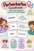 Vorschau - Spiele - Partnerkarten Sexualkunde_ Begriffe spielerisch lernen - Seite 1