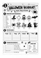 Vorschau - Unterrichtsreihen - Halloween in the USA 🎃 | Trick or Treat, Vocabulary, Reading & Grammar | Klasse 5–6 - Seite 2