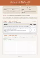 Vorschau - Klassenarbeiten - Klassenarbeit Lineare Gleichungssysteme Klasse 9 – Gruppe A & B mit Lösungen (PDF + Word) – Niveau Standard - Seite 1