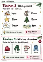 Vorschau - Stundenentwürfe - 24 kurze Rätsel für die Adventszeit - Rätsel-Adventskalender | Klasse 1 und 2 - Seite 3
