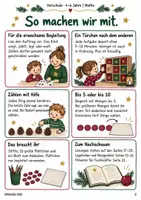 Vorschau - Stundenentwürfe - Mathe-Adventskalender Vorschule | 24 kurze Mitmach-Aufgaben für Vorschulkinder im Zahlenraum bis 10 - Seite 1