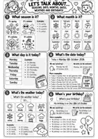 anteprima - Esercizi - ENGLISH VISUAL HELP | Alphabet, Phonics, Calendar, Seasons & Weather ENGLISH BASICS PACK - Pagina 2