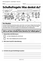 Vorschau - Arbeitsblätter - Stellungnahme Schulhofregeln Klasse 5 6 - Seite 2
