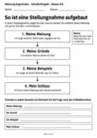 Vorschau - Arbeitsblätter - Stellungnahme Schulhofregeln Klasse 5 6 - Seite 3
