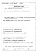 Vorschau - Arbeitsblätter - Quiz zum Weltraum Reportage - mit Lösung - Seite 2