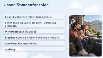 Vorschau - Stundenentwürfe - Koffer zu, Kopf frei! - Die letzte Stunde vor den Ferien - Seite 2