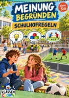 Vorschau - Arbeitsblätter - Stellungnahme Schulhofregeln Klasse 5 6 - Deckblatt