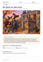 Vorschau - Arbeitsblätter - Materialpaket: Halloween & Laternenzeit — Medium Bundle — Klasse 3–6 - Seite 1