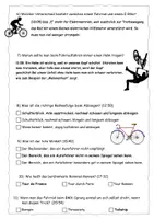 Vorschau - Arbeitsblätter - Quiz zum Fahrrad-Reportage - mit Lösung - Seite 3