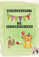 Vorschau - Bildkarten - Lesespaziergang: Die Geburtstagsfeier (4-fach differenziert) - Deckblatt