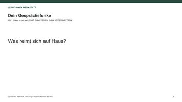 Vorschau - Präsentationen/Tafelbilder - Gesprächsfunken: 24 Morgenkreis-Karten - Seite 3